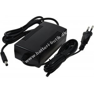 Lader, Strømforsyning til E-Bike- 24V Batteri, 2,35A, Stik 5,5mm x 2,5mm til eks. Pedelec