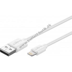 goobay Lightning MFi/USB Sync- und Ladekabel til Apple iPhone 6s/6s Plus