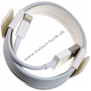Apple Ladekabel Lightning p� USB 2.0 MXLY2ZM/A 1m Box Hvid
