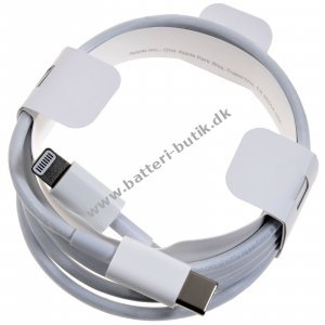 Apple Ladekabel A2561 MM0A3ZM/A USB-C p� Lightning Box 1m Hvid