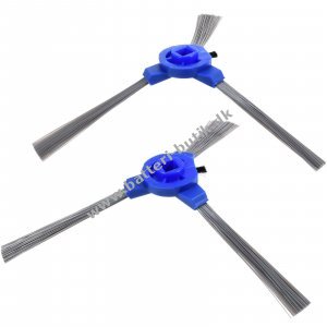 2x Sidebørster Passer til Eufy RoboVac 11S / 12 / 15 / L70 Hybrid / Tesvor M1 / S6