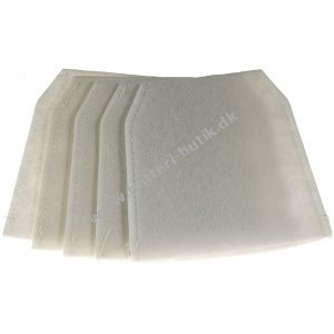 5x Filterposer, Papir-Støvsugerpose til Makita CL100 / CL100D / CL070 / CL070DS