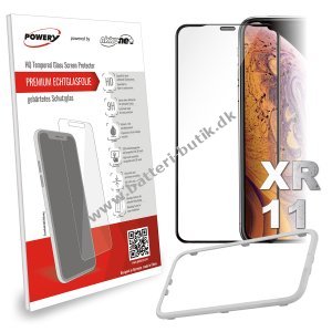 Display Beskyttelsesfilm sikkerhedsglas til iPhone XR, iPhone 11, Støvbeskyttelse til Højttaler 2.5D