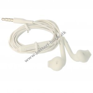 Samsung EO-EG920BW in Ear hovedtelefoner Headset Stereo 3,5mm Galaxy S6 S7 Hvid