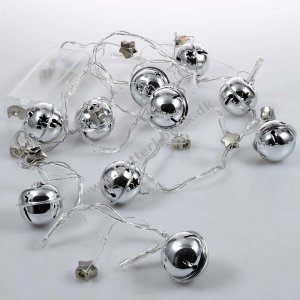 10er LED-Lichterkette Glckchen