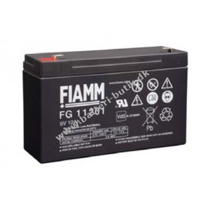 Fiamm Blybatteri FG11201 6V 12Ah