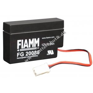 Fiamm Blybatteri FG20086 12V 0,8Ah