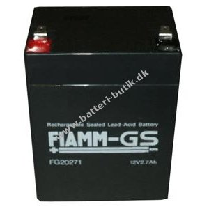 Fiamm Blybatteri FG20271 12V 2,7Ah