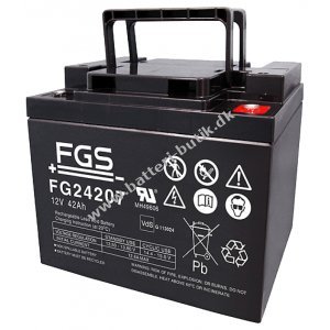 FGS FG24207 Blybatteri 12V 45Ah