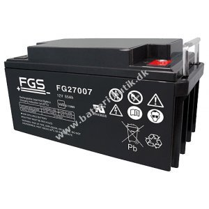 FGS FG27007 Blybatteri 12V 65Ah