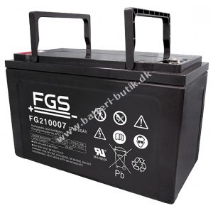 FGS FG210007 Blybatteri 12V 100Ah