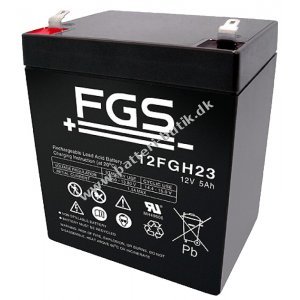 FGS 12FGH23 High Rate Blybatteri 12V 5Ah