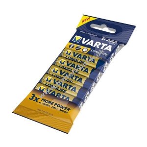 Varta Longlife Extra Alkaline Batteri LR03 AAA 8er folie 04103101328