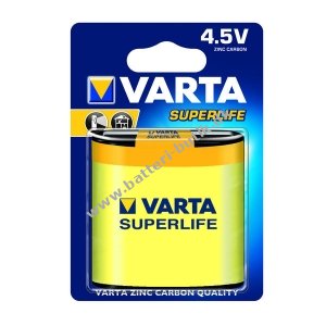 Varta Superlife Batteri (Zinc-Carbon) 3R12 1er 02012101301