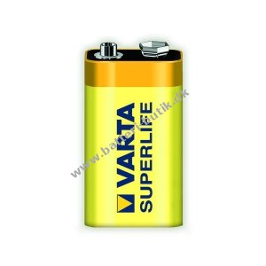 Varta Superlife Batteri (Zinc-Carbon) 6F22 E 1er 02022101301