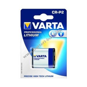 Varta Professional Lithium Batteri CR-P2 6V 1er blister til Berringsfri Vandhane Armatur