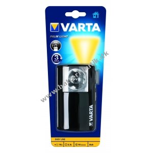 Varta Lygte Palm Light 3R12 med batteri
