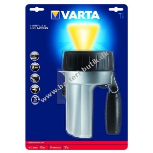 Varta Lygte 4Watt LED Accu Lanterne 4,8V