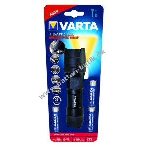 Varta Lygte 1 Watt Indestructible 3AAA