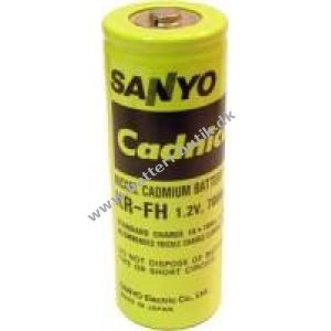 Sanyo batteri KR-FH NiCd 1,2V 7000mAh