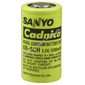 Sanyo batteri KR-SCH (1.6) NiCd 1,2V 1600mAh