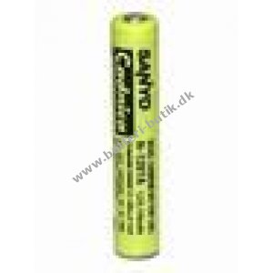 Sanyo batteri N-120TA NiCd 1,2V 120mAh