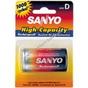 Sanyo batteri N-1D NiCd 1,2V 4400mAh