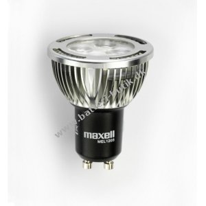 Maxell LED-Spot GU10 5W Varm Hvid