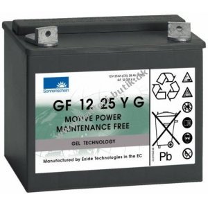 Sonnenschein GF12025YG 12V 28Ah Gel Batteri