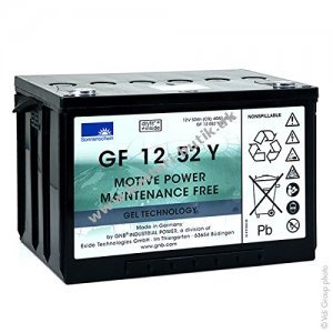 Sonnenschein GF12 052Y0 (GF12052Y0) 12V 60Ah Gel Batteri