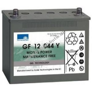 Sonnenschein Batteri til Invacare New Nutron Serie: R32,Pronto M6,Pronto M71,P9000XD1 (GF12044Y) 12V 55Ah GEL