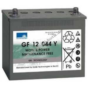 Sonnenschein Batteri til Pride Jazzy(610,1107,1103,1113,1113 ATS,1143), Dynamo,Jet 3,Jet 7,PrideLX (GF12044Y) 12V 50Ah GEL