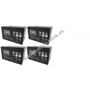 FGS Batteri til Otto Bock Z 50 (FGC21502) 12V 15Ah AGM 4 stk.