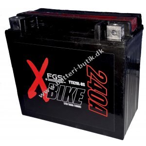 FGS Batteri til MC/Motorcykel YTX20-BS Xbike 12V 18Ah (Plus Hjre)