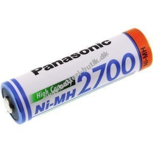 Panasonic HR-3U LR6 AA 1,2V 2700mAh Genopladelig Lse/Bulk 50 stk