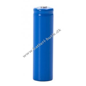 Batteri til Solcellelampe 18650 Li-Ion 3,7V 1500mAh (BEMÆRK MED TOP)