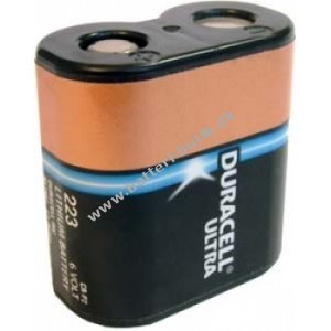 Duracell CR-P2 / 223 Lithium Fotobatteri 6V 1460mAh Lse/Bulk 100 stk.