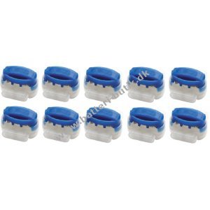 10 x Samlemuffe med silicone til 3 ledninger til Ryobi Roboyagi Robotplæneklipper