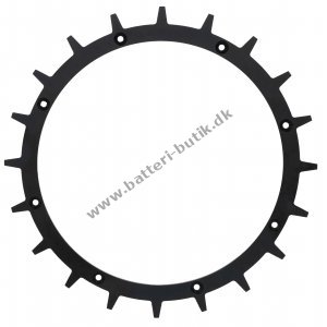 Terræn kit Terrænhjul - 204mm - Worx Landroid L - inkl. Skruer (61-115)