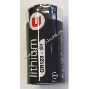 CR123A Lithium Batteri 3V 1 stk. Lse