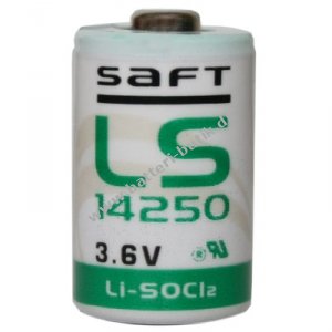 SAFT batteri Lithium Specialbatteri 1/2AA LS14250 3,6V