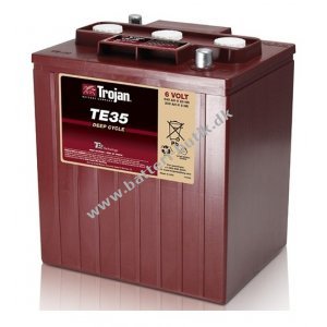 Trojan TE35 Deep-cycle Bly Batteri 6V 245Ah Autopol