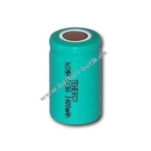 Industricelle 2/3A 1,2V 1400mAh NiMH 17,2 x 29mm