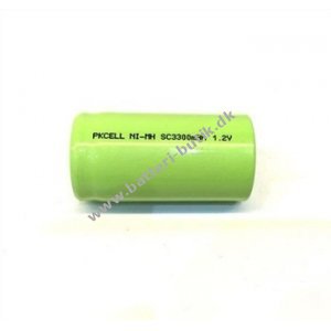 Industricelle SC 1,2V 3300mAh NiMH 22,2 x 42,5mm