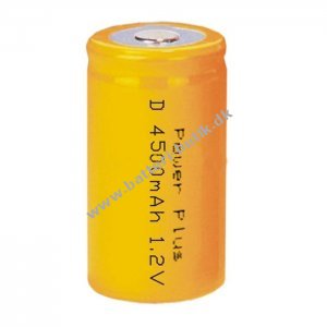 Industricelle D 1,2V 4500mAh NiCd 32,3 x 59,5mm