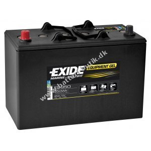 Batteri til Camping Mover og Forbrug Exide ES950 Equipment Gel Batteri 12V 85Ah