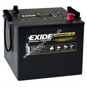 Batteri til Camping Mover og Forbrug Exide ES1200 Equipment Gel Batteri 12V 110Ah