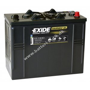 Batteri til Camping Mover og Forbrug Exide ES1300 Equipment Gel Batteri 12V 120Ah