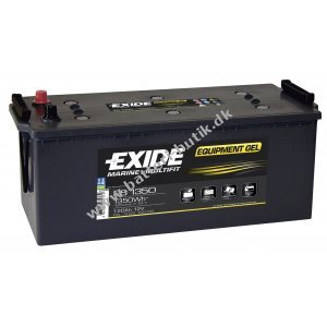 Batteri til Camping Mover og Forbrug Exide ES1350 Equipment Gel Batteri 12V 120Ah