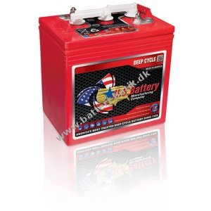 Batteri til Sakselift, Teleskoplæsser, Pallevogn og Stablere US Battery Deep Cycle 6V 220Ah